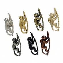 Monkey Shaped Single Hole M4 Handle, Multiple Colors Available, Export Only - 4pcs-single hole - View 5