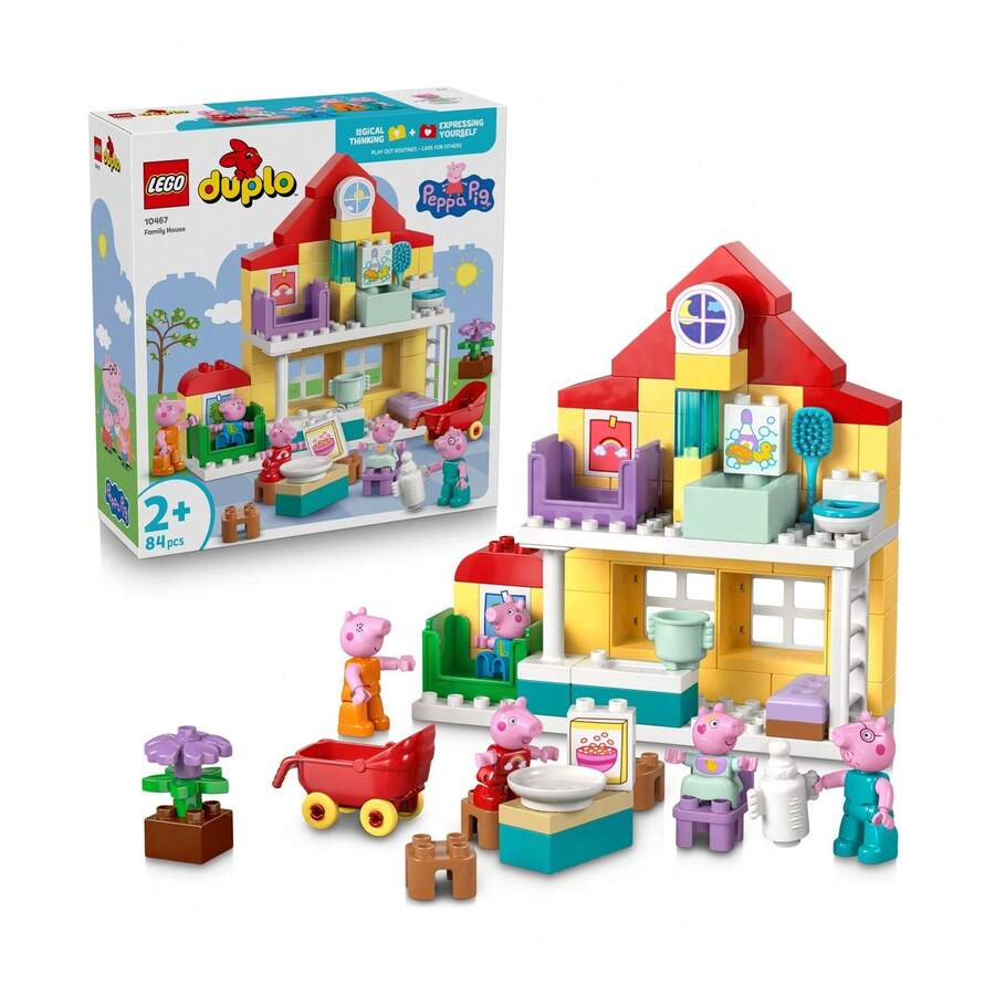 LEGO DUPLO منزل عائلة بيبا بيج (10467) - متعدد الألوان - مشاهدة 1