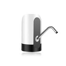 Dispensador de Agua Eléctrico para Garrafón, Bomba Automática Recargable USB para Botella de 5 Galones, Mini Bomba Portátil de Agua con Instalación Rápida, Interruptor Simple, Diseño Ligero y Cómodo, Ideal para Casa, Oficina, Escuela y Viajes, Sirve Agua Fácilmente, Accesorio Esencial para Cocina Moderna México - Blanco - Ver 9