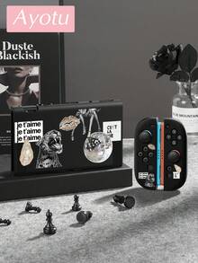 Ayotu 1 قطعة بطانية حماية بنمط الفهد والأصداف والكرة المضيئة لجهاز Switch2/Switch NS/Switch OLED/Switch Lite، غلاف TPU ناعم من الجيل الجديد، بطانية حماية عالمي لوحدة التحكم بالألعاب، بطانية حماية لوحدة تحكم Switch، إكسسوارات ألعاب Switch، مضاد للسقوط، مضاد للانزلاق، مضاد للخدش، أنيق، هدية ربيعية رومانسية/العودة إلى المدرسة/عيد الحب/الهالوين/هدية الذكرى السنوية. - مشاهدة 17