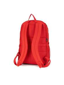 Nike Unisex Lightweight Outdoor Backpack NK BRSLA M BKPK - X Summer 2026 New Student Commuter Laptop Backpack IB4408-657 - Black/White/College Red/ - View 2