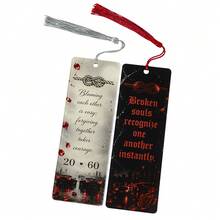 2pcs Racing Themed Bookmarks, Black And Red Street Style Car Culture Bookmarks, Creative And Personalized Car Enthusiasts Gifts, Retro Mechanical Style Reading Bookmarks, Suitable For Novels, Books, Notebooks, Collection And Decoration. - Color - View 12
