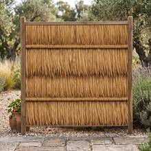 2D Flat 1pc Natural Bamboo/Bamboo/Straw Woven Fence Hanging Flag, Decorative Fence, Easy To Install, Suitable For Swimming Pool Shade, Birthday, Balcony, Garden, Detailed Texture Celebration Decoration - 1 - View 13