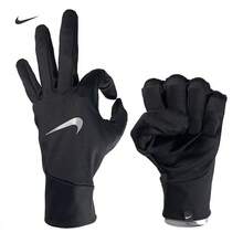 Sarung Tangan Olahraga Nike Unisex untuk Aktivitas Luar Ruangan: Bersepeda, Sepak Bola, Lari, Anti Selip, Hangat, Tahan Angin, Cepat Kering, Warna Hitam - Hitam - View 2