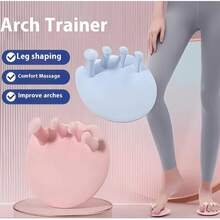Foot Arch Trainer Leg Shape Leg Toe Sole Function Exercise Muscle Assistant Silicone Enlarged - Multicolor - View 2