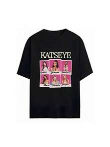 Women T-Shirts - 黑色 - 查看 1
