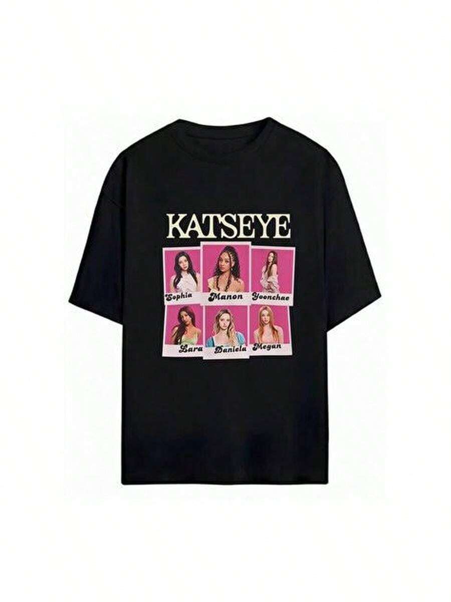 Women T-Shirts - 黑色 - 查看 1