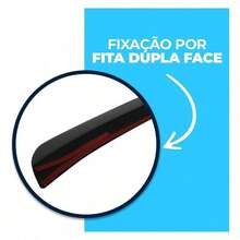 Aerofólio Universal Black Piano Esportivo Aero Lip Acrílico - C - Visão 9
