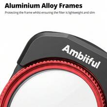 Ambitful DF Magnetic Lens Filter For Osmo Pocket 3 Pocket 4, UV CPL 1/4 Black Mist Pro-Mist VND2-32 Wide Angle Conversion Lens, Cinematic Video Filter Set - View 12