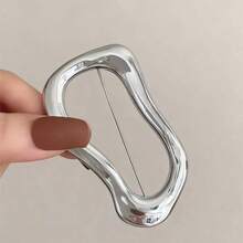 1Pc/2/3Pcs Vintage Geometric Asymmetric Shape Brooch, European And American Style Suitable For Party, Banquet, Vacation, Daily Wear, Suit And Coat Decoration - Multicolor - View 12