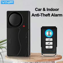 YNF 防盜震動警報器,10 級可調靈敏度,110dB 車用警報系統,無線遙控防盜裝置,適用於汽車、卡車、露營車、電動單車、摩托車及動力運動車輛 - SF04R - 查看 2