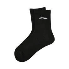 LI-NING Mid-Calf Socks Unisex Mid-Calf Socks AWSW071 Legit Official Store - 黑色 - 查看 3