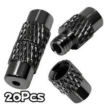 20pcs Brass Cylindrical Threaded Clasps, Barrel-Shaped Jewelry End Caps, Threaded Connectors, Copper Findings For Necklace, Bracelet And Other Jewelry Making - 20pcs - View 14