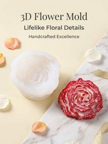 Resin Silicone 3D Decorative Mold DIY Candle Silicone Mold Plaster Decorative Silicone Mold Home Decor Epoxy Resin Mold - Multi-color - View 1