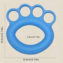 1pc Finger Grip Exerciser, Wrist Grip Ring, Five-Finger Training, Grip Ball Stress Relief Massage Hand Strength Trainer - A - View 5