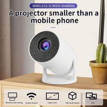 Small Projector With WLAN 6 And BT, 1080P, 270° Adjustable Auto Keystone, For Laptop, PC, Smartphone - 1080P High Resolution - White - View 10