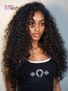 Tinashe Feather Crochet Human Hair Extensions Curly Pre-Separated Reusable Miracle Knots Boho Braiding Hair - SNatural - View 4