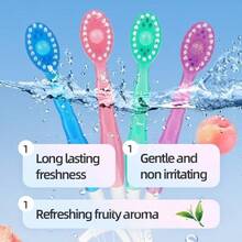 26/40pcs 5-In-1 Mini Toothbrushes, Travel Toothbrushes, Individually Wrapped, Portable And Lightweight, Suitable For Work, Travel, Business Trips, Back To School Season - Multicolor - View 4