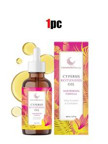 Karamela Beauty Lemongrass Oil - 60ml Natural Lemongrass Oil For Hair Removal, Moisturizing And Soothing, Reducing Body Hair Growth, Suitable For All Skin Types, Nourishing Rough And Dull Skin, Fresh And Non-Greasy Fast Absorption 3/2/1pc - Floral - View 9