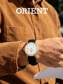 Orient Men's Automatic Mechanical Watch RA-AC0E03S19B Stainless Steel Silver Dial Sapphire Crystal Luminous Sports Wristwatch - White - View 1