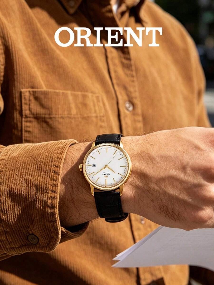 Orient Men's Automatic Mechanical Watch RA-AC0E03S19B Stainless Steel Silver Dial Sapphire Crystal Luminous Sports Wristwatch - White - View 1