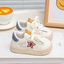 Infant Toddler Lightweight Soft Sole Walking Shoes, Anti-Slip Closed Toe Baby Sports Shoes - Beige - View 5