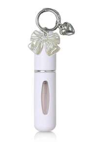1/2/4-Piece Bow Pendant Perfume Spray Bottle With Key Chain, Bottom Filled Perfume Bottle, 5ml Travel Portable Perfume Bottle, Reusable, Ideal Gift For Ladies, Back-To-School Gift For Girls, Mini Perfume, Travel Bottle Set - Multicolor - View 12