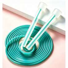 Transparent Handle Jump Rope, Adjustable PVC Jump Rope, Portable Home & Outdoor Daily Fitness Rope - Multicolor - View 12