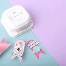 4-In-1 Label Punching Corner Rounder Cutter, Paper Label Punching DIY Paper Card Photo Card Making Supplies - A - View 10