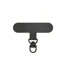 Phone Lanyard Metal Tab, 360° Swivel Key Ring, Stainless‑Steel Clip For Universal Phone Case, Silver & Black Available - Multicolor - View 2