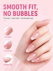 1/2pcs 10g Super Strong Nail Glue, Suitable For Nail Extensions, Fast Drying Semi-Solid, Long Lasting, No UV Light Required - 10g - View 5