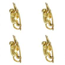 Monkey Shaped Single Hole M4 Handle, Multiple Colors Available, Export Only - 4pcs-single hole - View 10