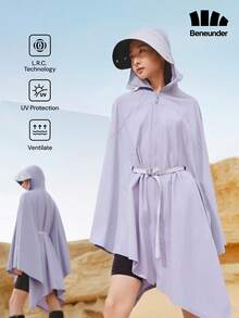 Beneunder Women's Hydrosilver Shell Anti-UV Sun Protection Jacket MP800 - Dusty Purple - View 1