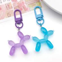 10pcs Multicolor Painted Mini D Shape Swivel Lobster Clasps Spring Snap Hooks With Rotating Ring For DIY Keychains Bag Charms Pendant Findings - Multicolor - View 7
