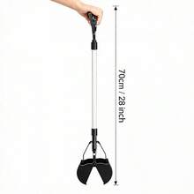 Outdoor Pet Long-Handled Poop Scoop Handle-Type Dog Poop Pickup Tool Suitable For Outdoor Dog Walks. - Black - View 7