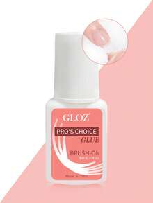 GLOZ Nail Glue, Super Strong, Fast-Drying, Long-Lasting, Easy Application, Perfect For Acrylic & Press-On Nails, Quick Nail Repair, Nail Care & Enhancements No UV Needed - 1PC 8ML Extra Strong Brush-on Nail Glue - View 6