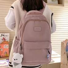 Travel Tote Backpacks - Pink - View 3