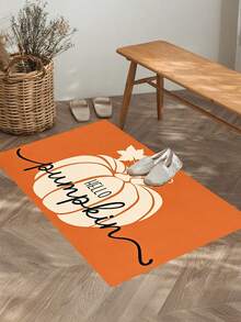 1/2 piezas Alfombra de cocina con calabaza de otoño y Acción de Gracias, alfombra y tapete de cocina de otoño, accesorio de cocina antideslizante, lavable y absorbente, regalo para las fiestas de Acción de Gracias! - Multicolor - Ver 4