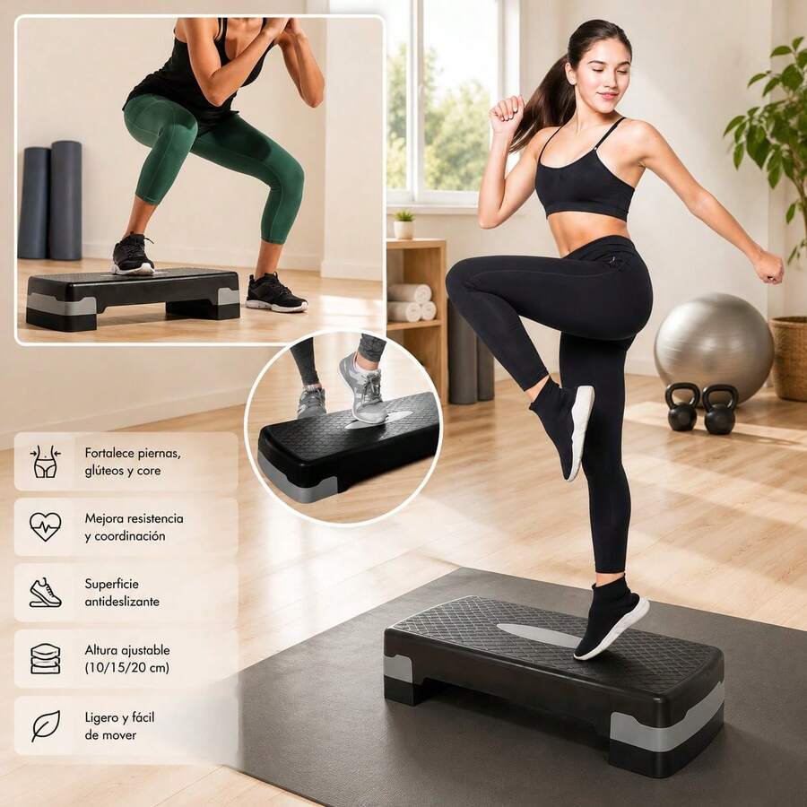 Strength Training Standard Weight Bench - Black - View 1