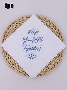 Wedding Embroidered Handkerchief, Fan-Shaped Lace Edge Design, Fun Blue Accessory For Bride's Wedding Day, Mother Of The Bride Gift, Suitable For Summer Birthday, Beach, Back To School, School Supplies, Room Decor - Multiple Styles - View 10