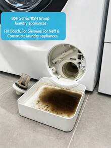 Heavy Duty Washing Machine Drain Pan Replacement Funnel, Suitable For Floor-Mounted Overflow Washing Machine Drain Pan, Plastic Drainage System, Fits Washing Machine, Suitable For Laundry Room And Bathroom Storage - Drip Tray - View 5