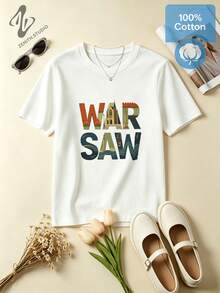 Women T-Shirts - 白色 - 查看 2