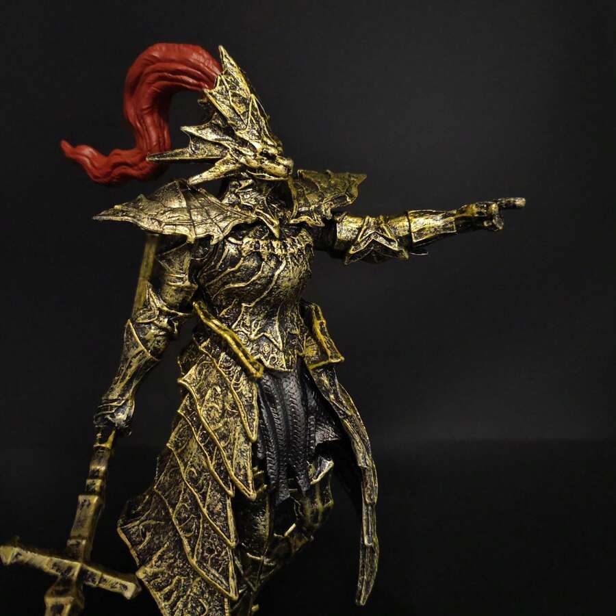 《Dark Souls》龍殺手奧恩斯坦戰鬥棋盤動漫模型人偶裝飾品