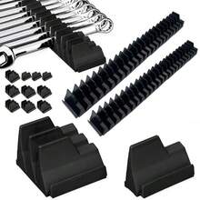 80PCS Magnetic Wrench Organizer Widget Portable Tool Storage Shelf Black - A - View 1