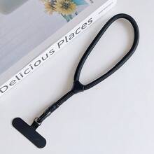 1pc Phone Lanyard Wrist Strap, Premium Minimalist Self-Locking Anti-Loss Adjustable Length With Spacer, Short Polyester Hand Rope For Men And Women - Multicolor - View 5