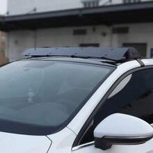 Universally Mount Fit Rooftop 106cm/42" CrossBar Wind Fairing Air Deflector Kit - A - View 5
