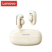 Lenovo EA400 夾耳式藍牙耳機 ENC 降噪 運動音樂 氣導骨傳導無線耳機 - 月岩白 - 查看 2