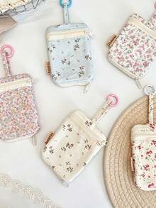 XD Cute Kids Card Holder, Coin Purse, Storage Bag, Anti-Drop Anti-Collision, Portable Compact Storage Bag, Earphone Bag, Jewelry Bag, Perfect For Children's Back To School And Gift Giving - Multicolor - View 1