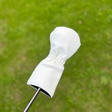 Colorful Golf Club Head Covers, Suitable For Drivers And Utility Clubs, Popular Protective Covers For Cross-Border, Universal Golf Head Caps. - White - View 6