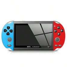 X7 4.3 Inch HD Screen Mini Portable Video Game Console Handheld Game Player Dual Joystick Built-In 1000 Games MP5 Game Controller TV Output - View 12
